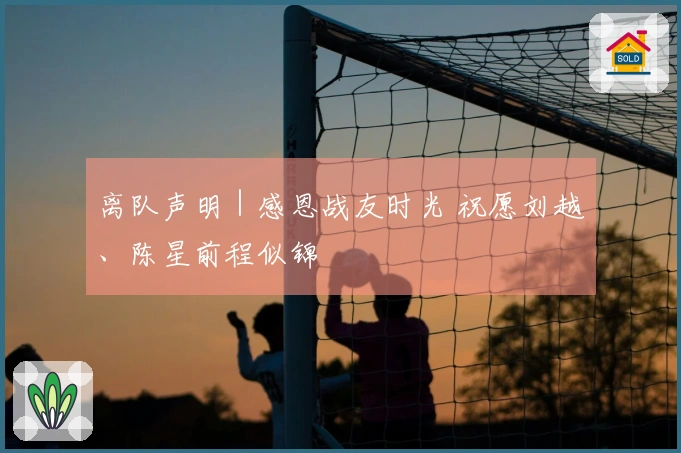 离队声明｜感恩战友时光 祝愿刘越、陈星前程似锦